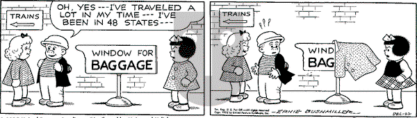 Nancy Classics on Tuesday December 31, 2024 Comic Strip