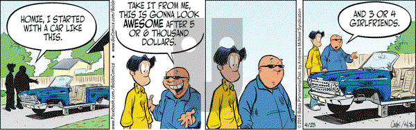 Baldo on Thursday April 25, 2019 Comic Strip