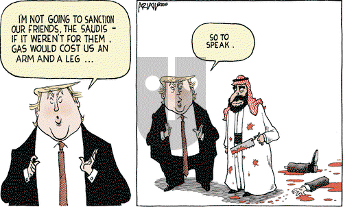 Robert Ariail on Monday November 26, 2018 Comic Strip