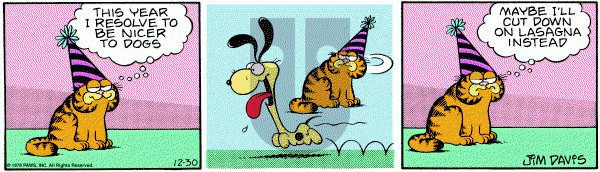 Garfield on Saturday December 30, 1978 Comic Strip