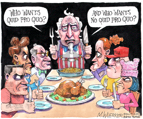 Matt Wuerker on Wednesday November 27, 2019 Comic Strip