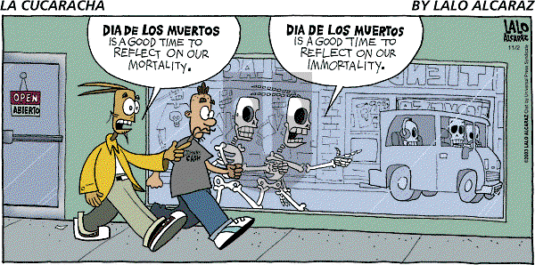 La Cucaracha on Sunday November 2, 2003 Comic Strip