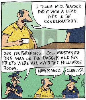The Argyle Sweater on Thursday July 31, 2014 Comic Strip