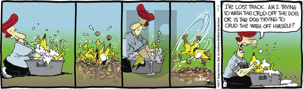 The Buckets on Saturday April 1, 2017 Comic Strip