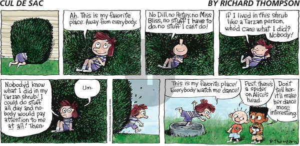 Cul de Sac on Sunday August 15, 2010 Comic Strip