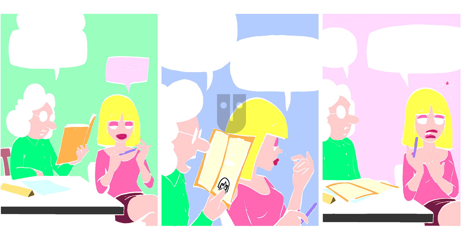 Luann on Sunday March 23, 2014 Comic Strip