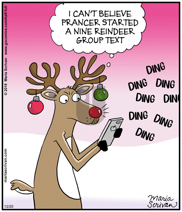 Half Full on Friday December 20, 2024 Comic Strip