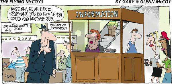 The Flying McCoys on Sunday January 6, 2013 Comic Strip