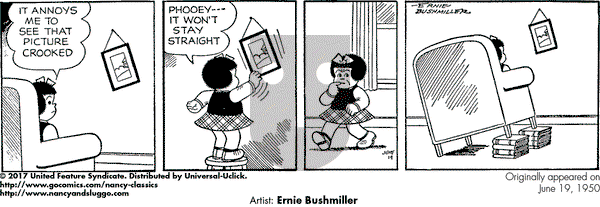Nancy Classics on Monday June 19, 2017 Comic Strip