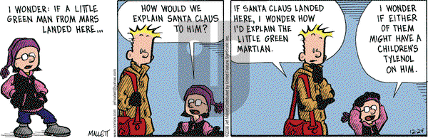 Frazz on Wednesday December 24, 2008 Comic Strip