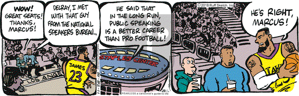 JumpStart on Wednesday November 28, 2018 Comic Strip