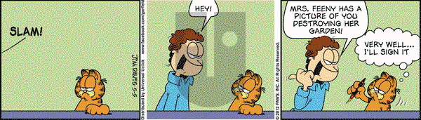 Garfield on Saturday May 5, 2012 Comic Strip