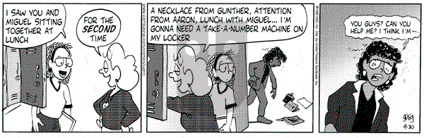 Luann on Wednesday September 30, 1998 Comic Strip