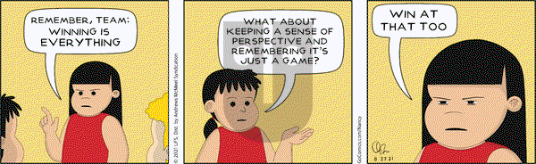 Nancy on Friday August 27, 2021 Comic Strip