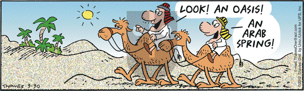 Frank and Ernest on Friday March 30, 2012 Comic Strip