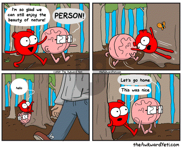 The Awkward Yeti on Friday May 15, 2020 Comic Strip