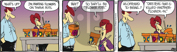 The Buckets - Saturday April 4, 2020 Comic Strip
