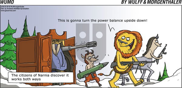 WuMo - Sunday May 20, 2018 Comic Strip