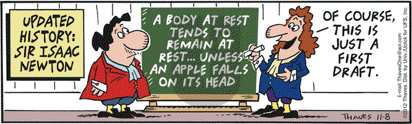 Frank and Ernest on Thursday November 8, 2012 Comic Strip