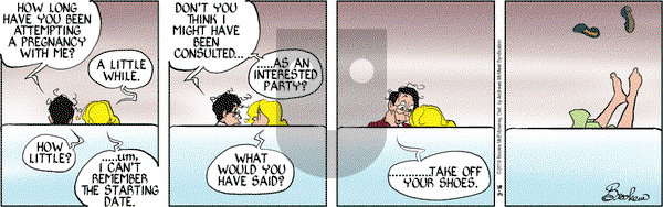 9 Chickweed Lane on Saturday March 16, 2019 Comic Strip