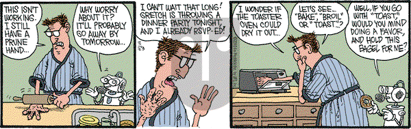 Monty on Tuesday March 23, 2010 Comic Strip