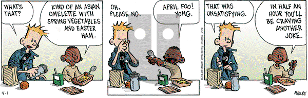 Frazz on Tuesday April 1, 2014 Comic Strip