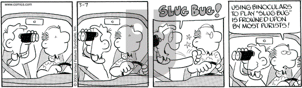 Drabble on Thursday March 7, 2002 Comic Strip