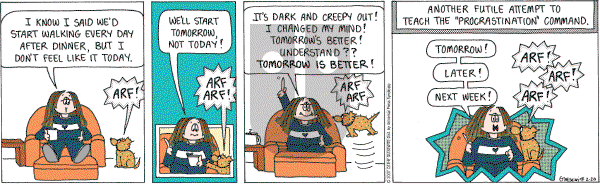 Cathy Classics - Tuesday February 20, 2007 Comic Strip
