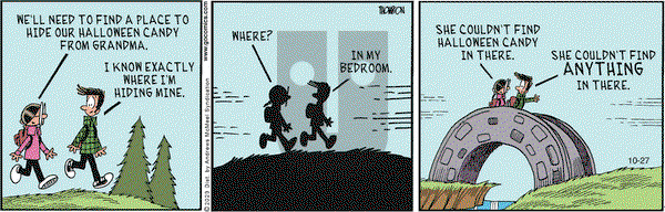 Grand Avenue on Friday October 27, 2023 Comic Strip