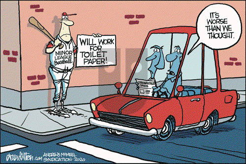 Win, Lose, Drew on Monday March 16, 2020 Comic Strip