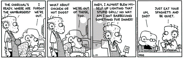 FoxTrot on Saturday June 29, 2002 Comic Strip