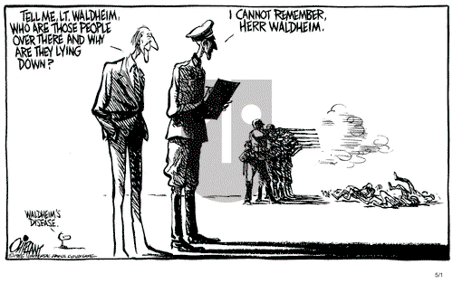 Pat Oliphant on Thursday May 1, 1986 Comic Strip