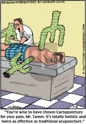 Close to Home on Thursday September 8, 2016 Comic Strip