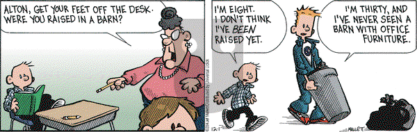 Frazz - Monday December 1, 2014 Comic Strip