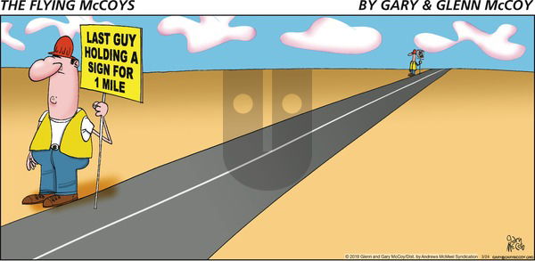 The Flying McCoys on Sunday March 24, 2019 Comic Strip