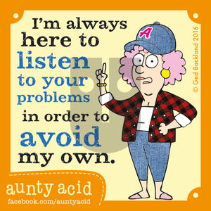 Aunty Acid on Sunday August 28, 2016 Comic Strip