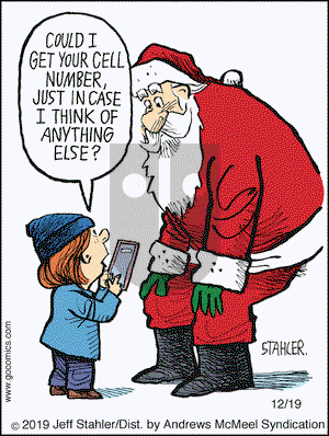 Moderately Confused - Thursday December 19, 2019 Comic Strip