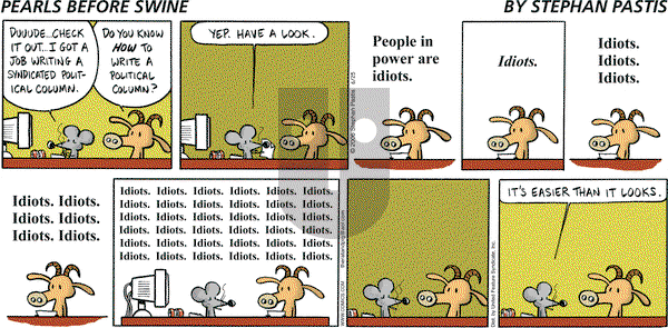 Pearls Before Swine on Sunday June 25, 2006 Comic Strip