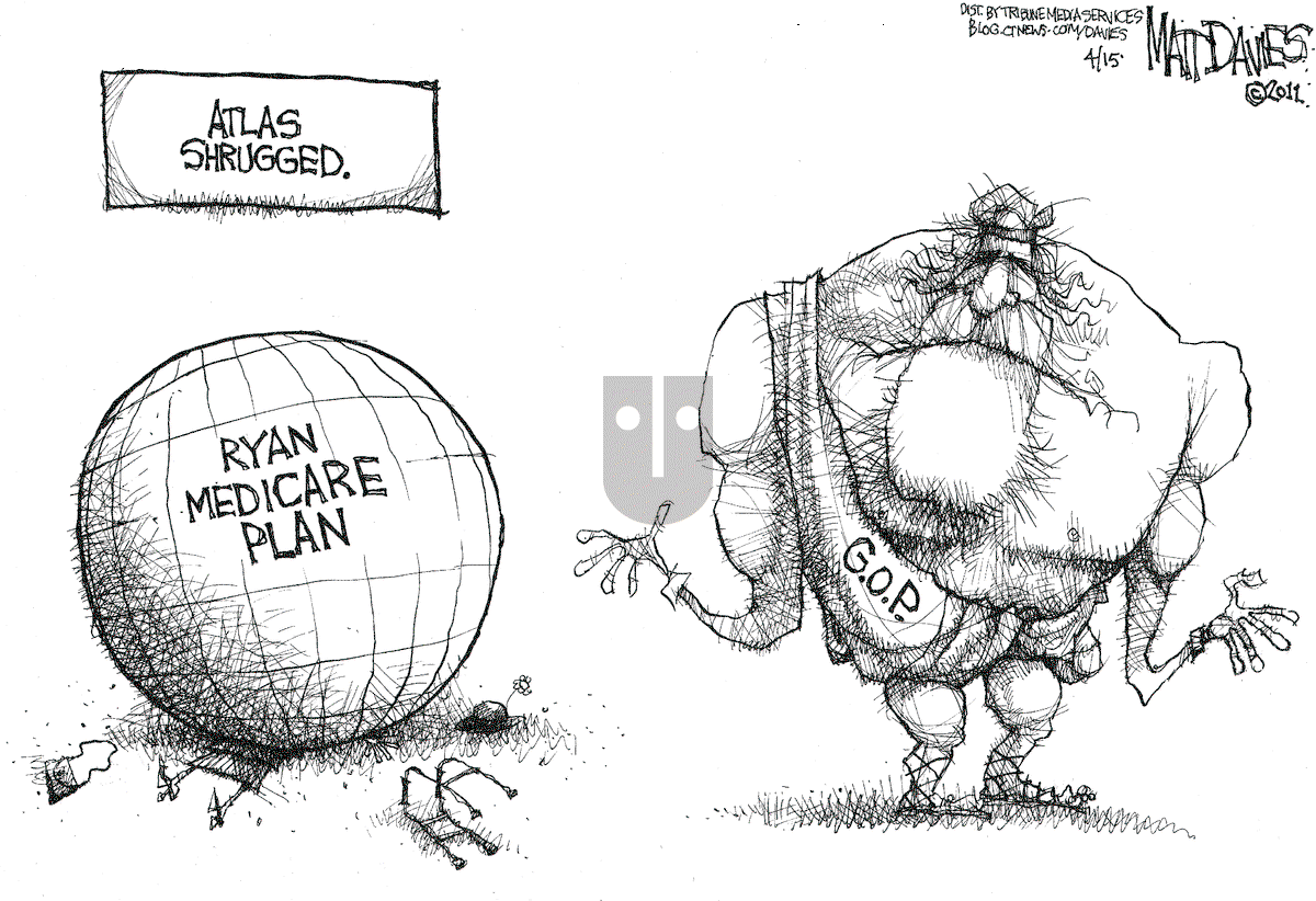 Matt Davies - Friday April 15, 2011 Comic Strip