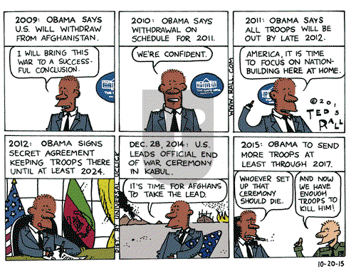 Ted Rall on Tuesday October 20, 2015 Comic Strip