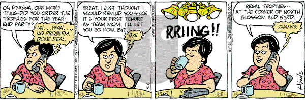 Cleats - Monday May 6, 2002 Comic Strip