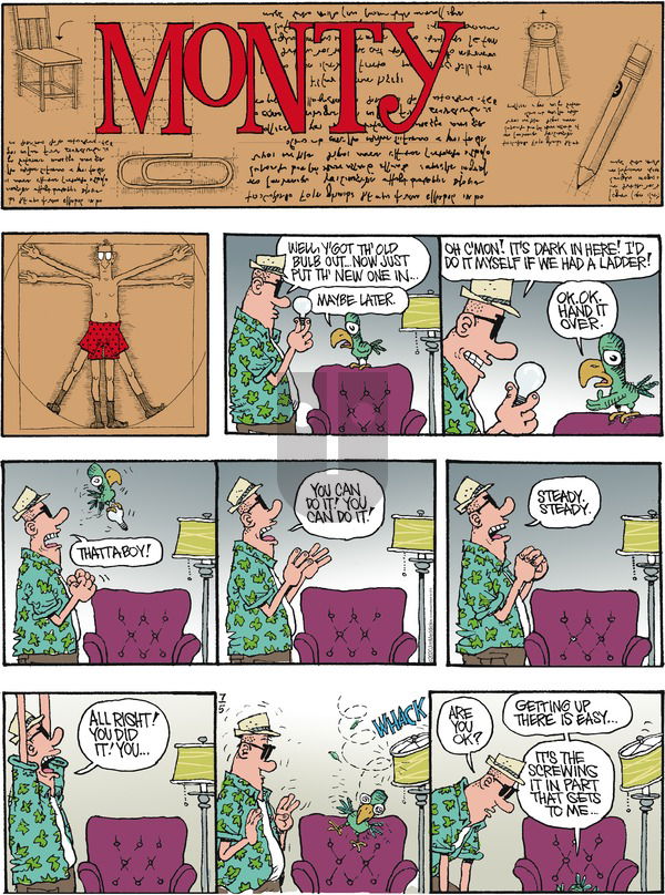 Monty - Sunday July 5, 2020 Comic Strip