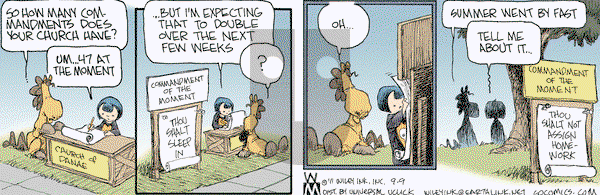 Non Sequitur on Friday September 9, 2011 Comic Strip
