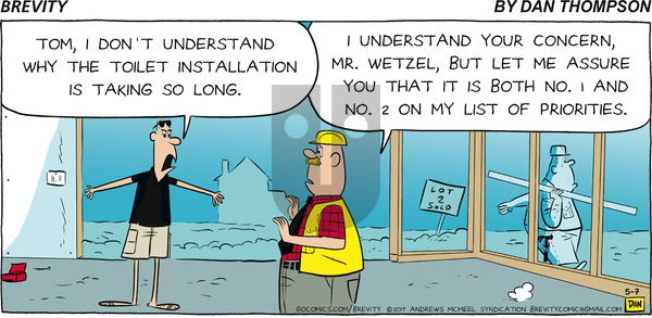 Brevity on Sunday May 7, 2017 Comic Strip