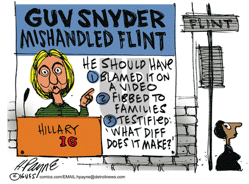 Henry Payne on Thursday February 11, 2016 Comic Strip