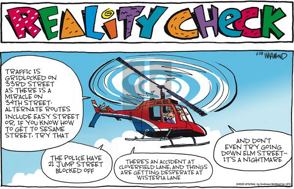Reality Check on Sunday June 28, 2020 Comic Strip
