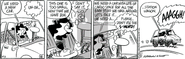 Baby Blues on Thursday September 13, 1990 Comic Strip