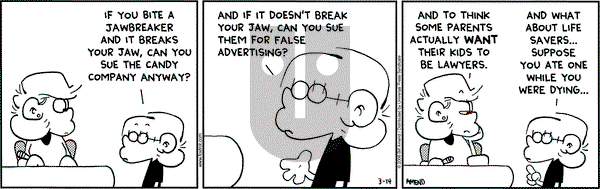 FoxTrot - Tuesday March 14, 2006 Comic Strip