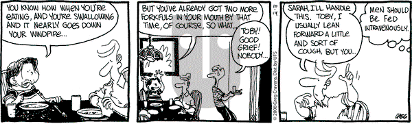 The Buckets on Tuesday October 14, 2008 Comic Strip