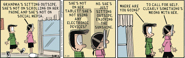 Grand Avenue on Tuesday July 29, 2025 Comic Strip